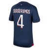 Original Fußballtrikot Paris Saint-Germain 2023-24 Sergio Ramos 4 Heimtrikot Für Herren